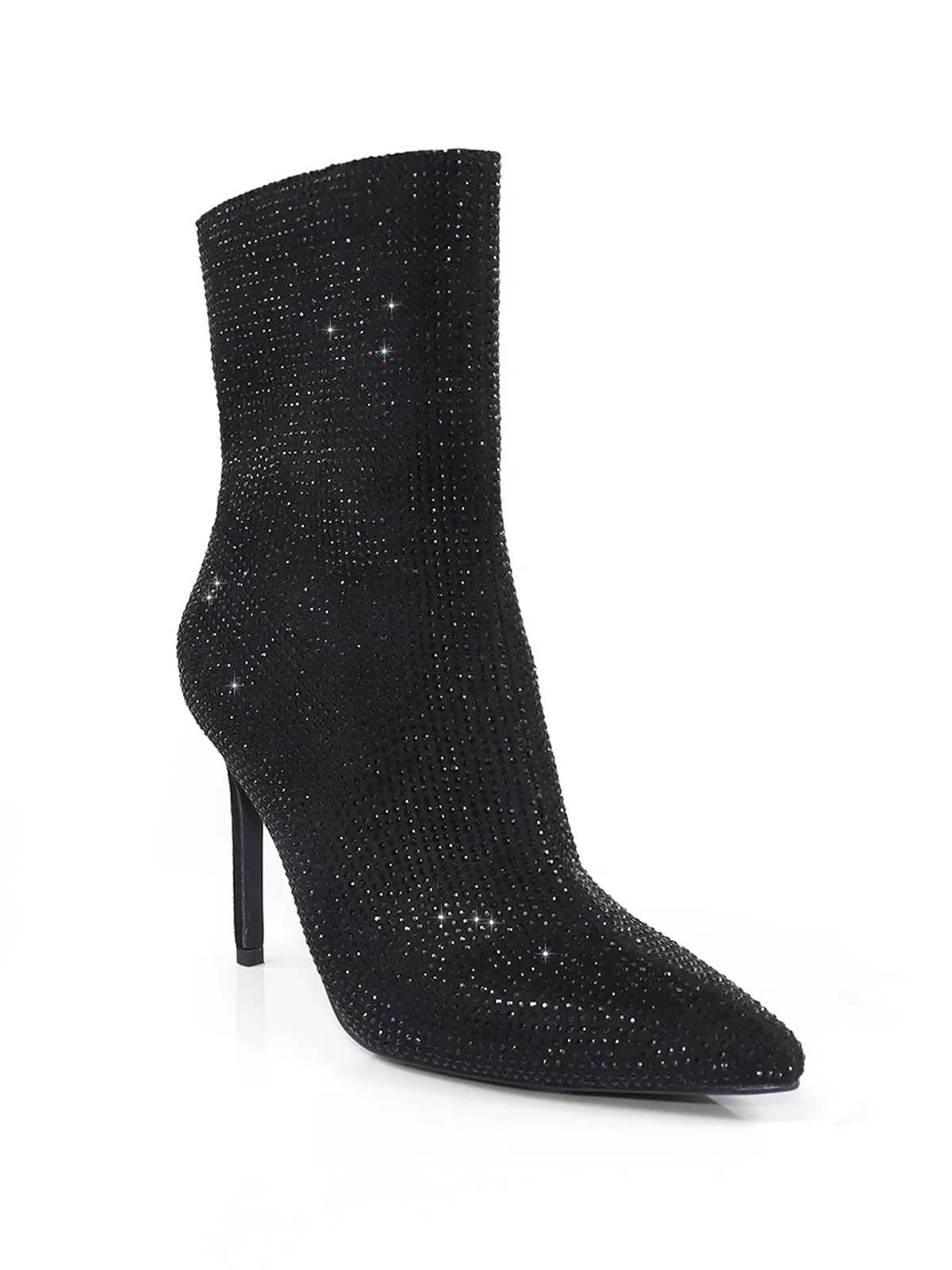 Nadia Rhinestone Booties