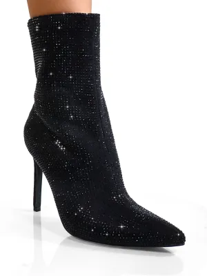 Nadia Rhinestone Booties