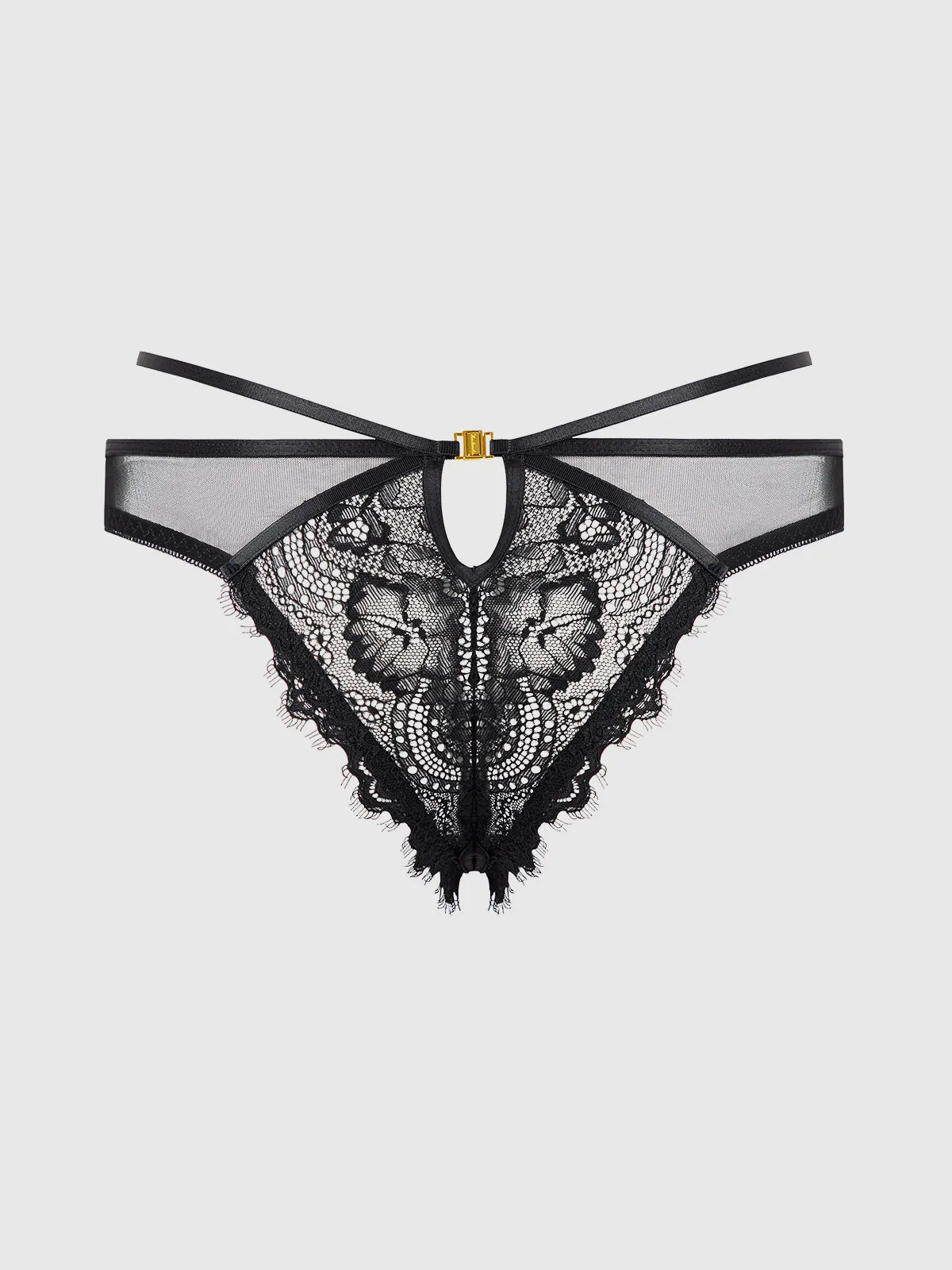 Neev Lace Crotchless Hipster