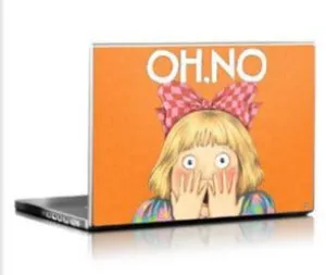Oh, No Laptop Skin