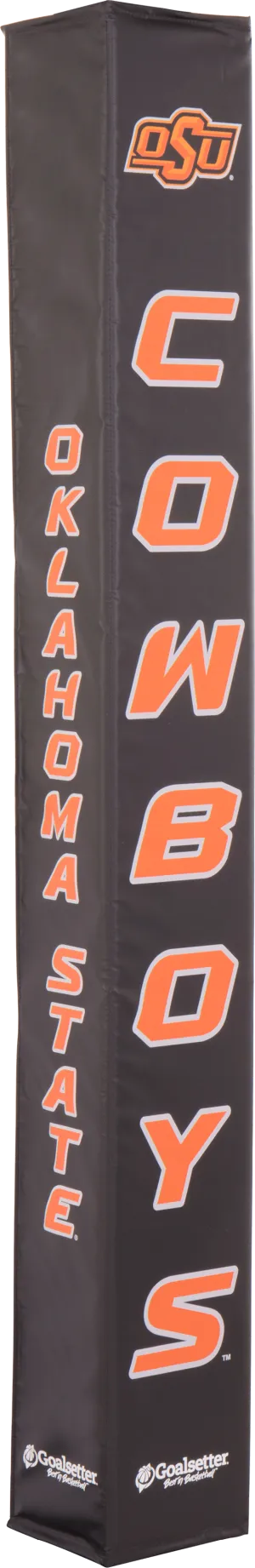 Oklahoma State Cowboys Basketball Pole Pad - Black Goalsetter