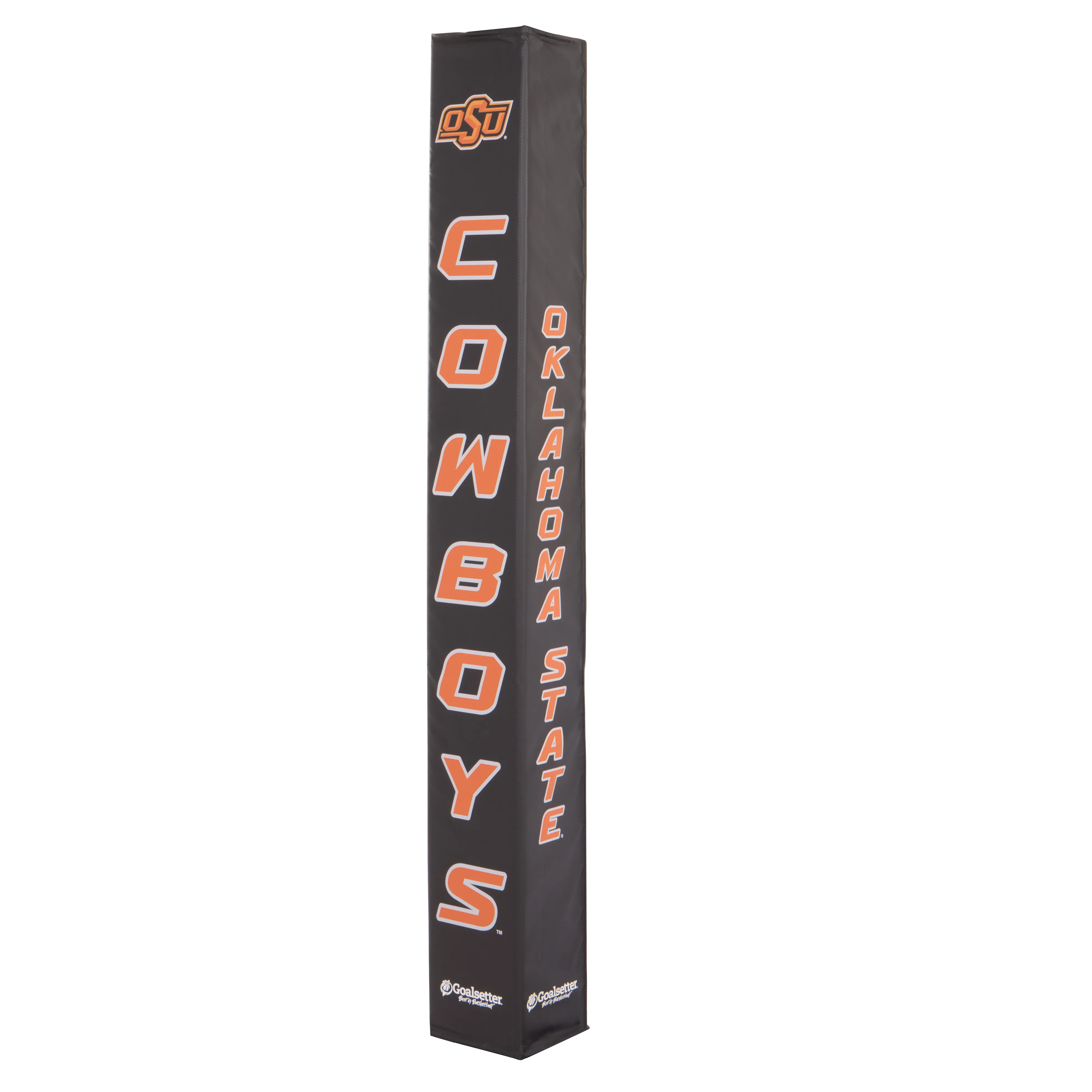 Oklahoma State Cowboys Basketball Pole Pad - Black Goalsetter