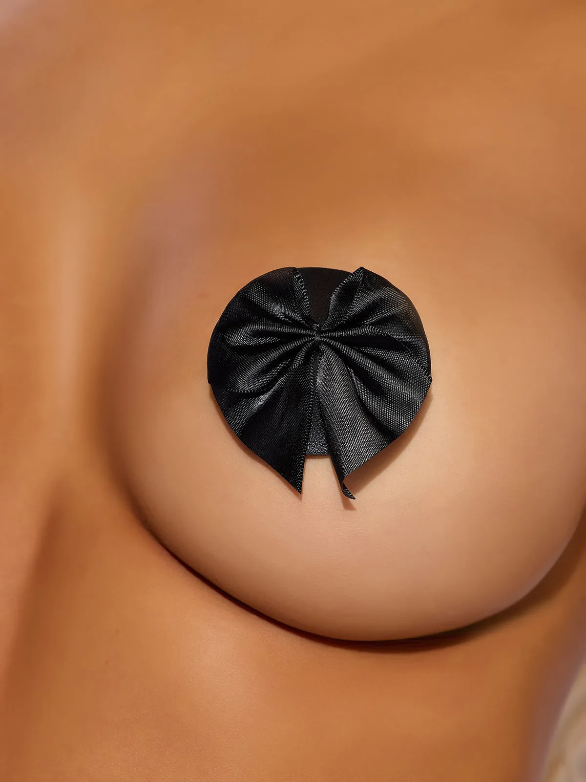Patent & Satin Bow Pasties