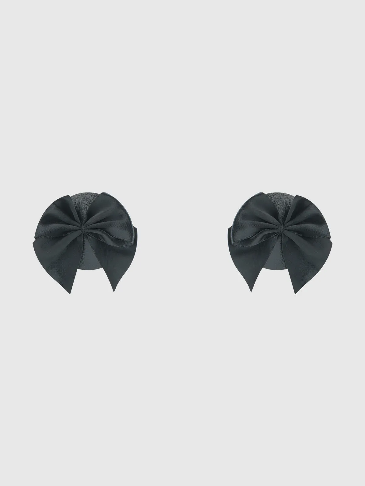 Patent & Satin Bow Pasties