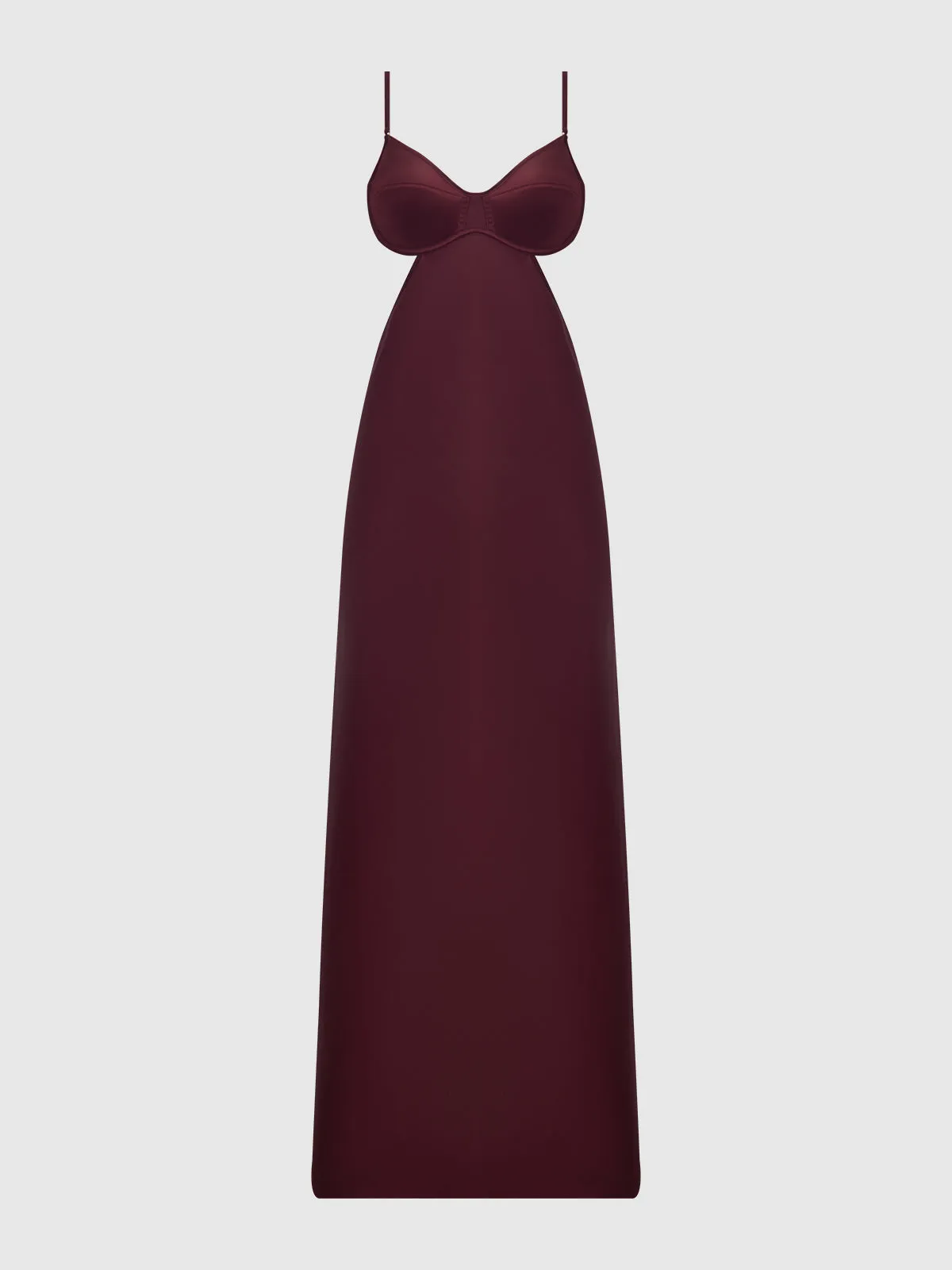 Petra Satin Monowire Cutout Gown