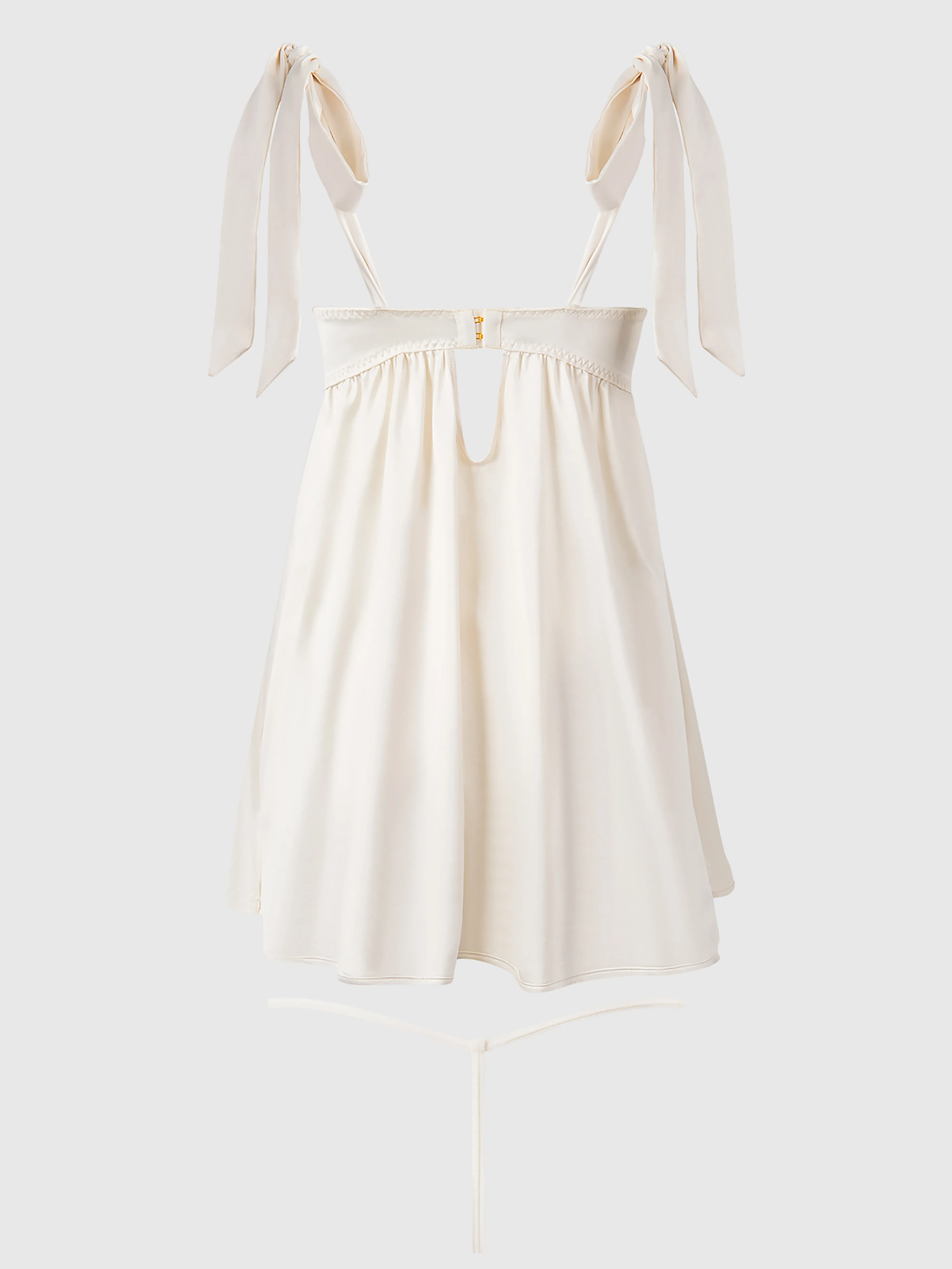 Petra Satin Open Cup Babydoll