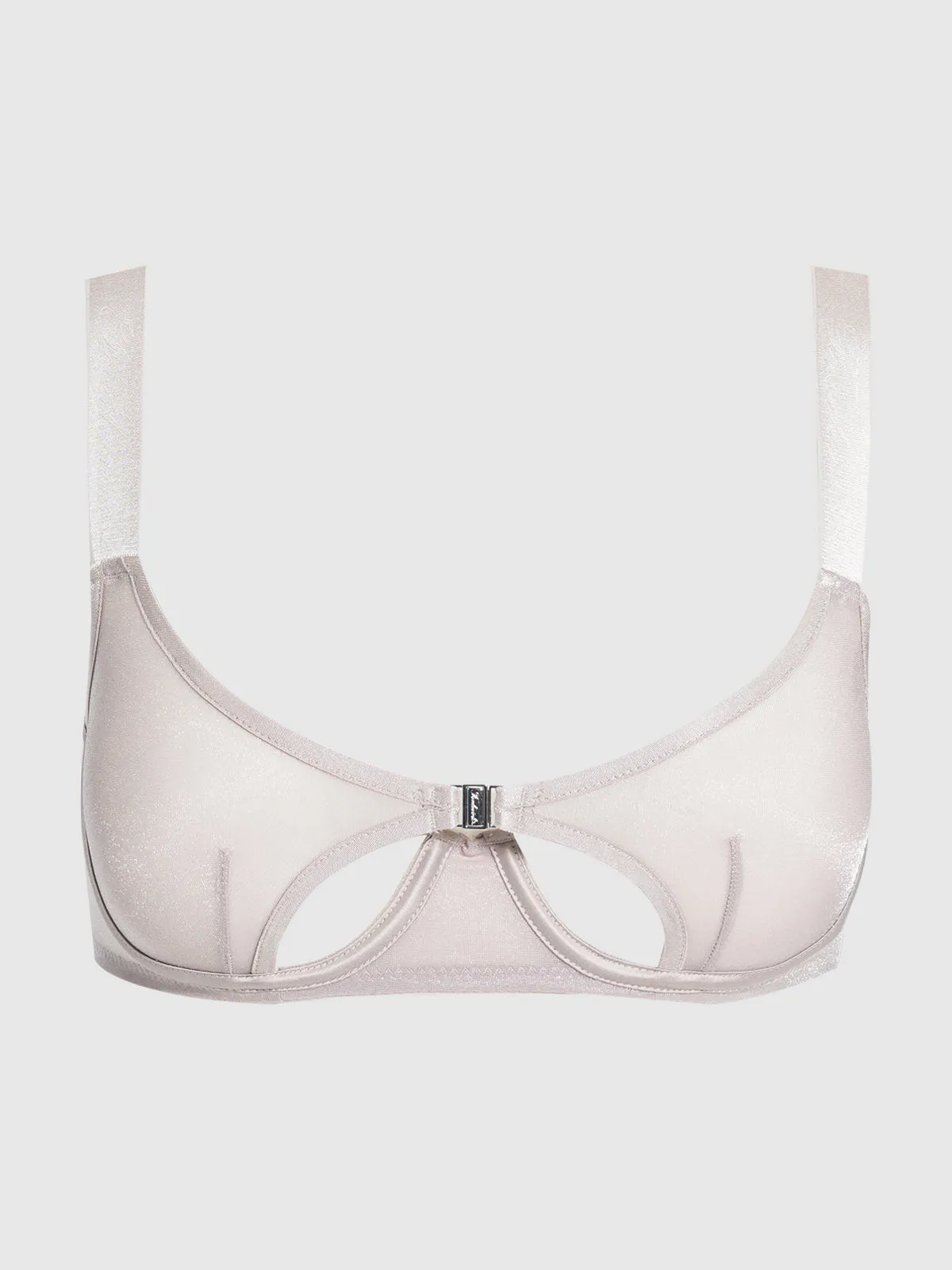 Pia Unlined Cutout Mesh Bra