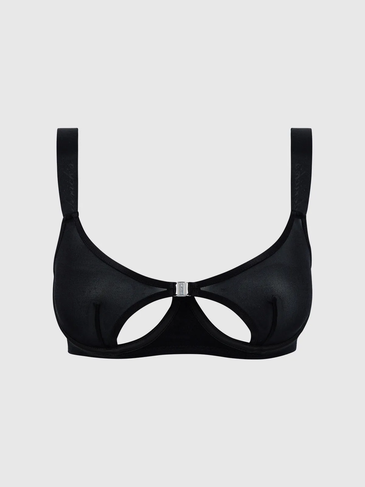 Pia Unlined Cutout Mesh Bra
