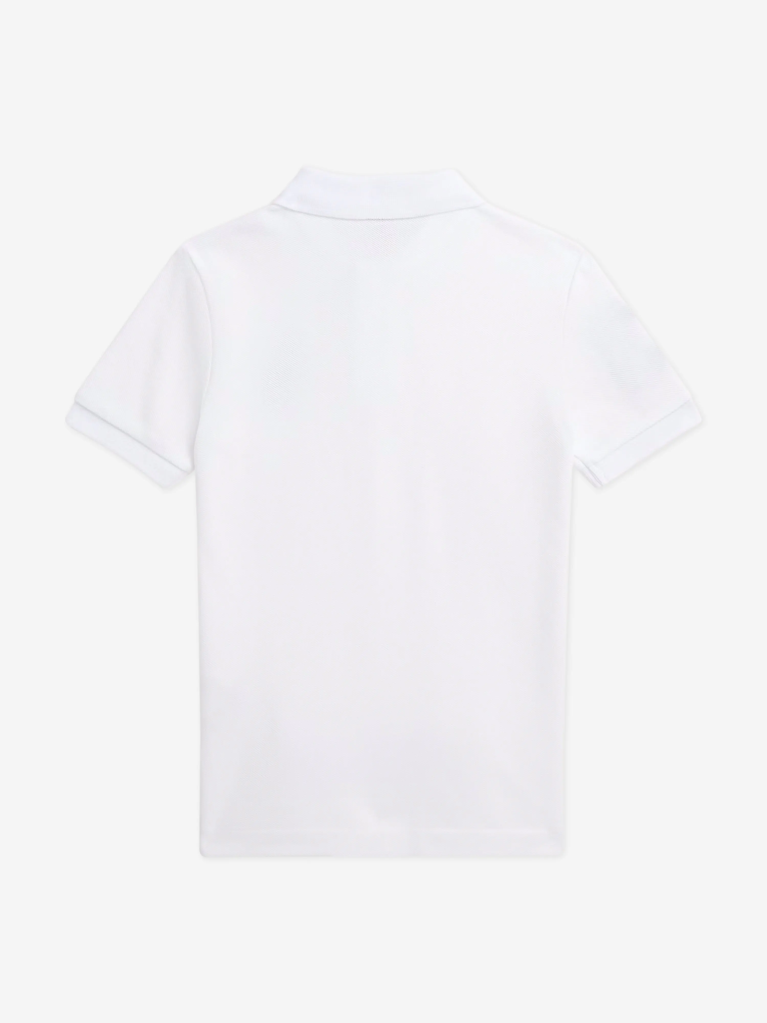 Ralph Lauren Boys Cotton Polo Shirt in White