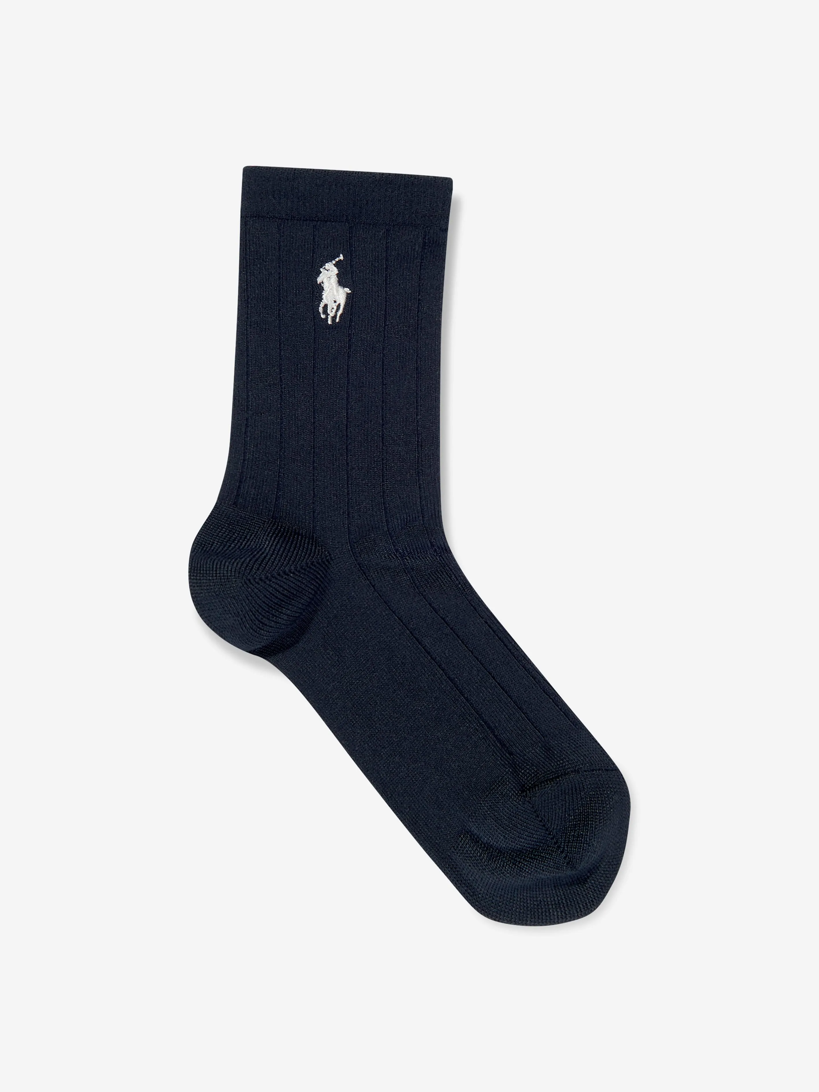 Ralph Lauren Girls Soft Rib 3 Pack Socks Set in Multicolour