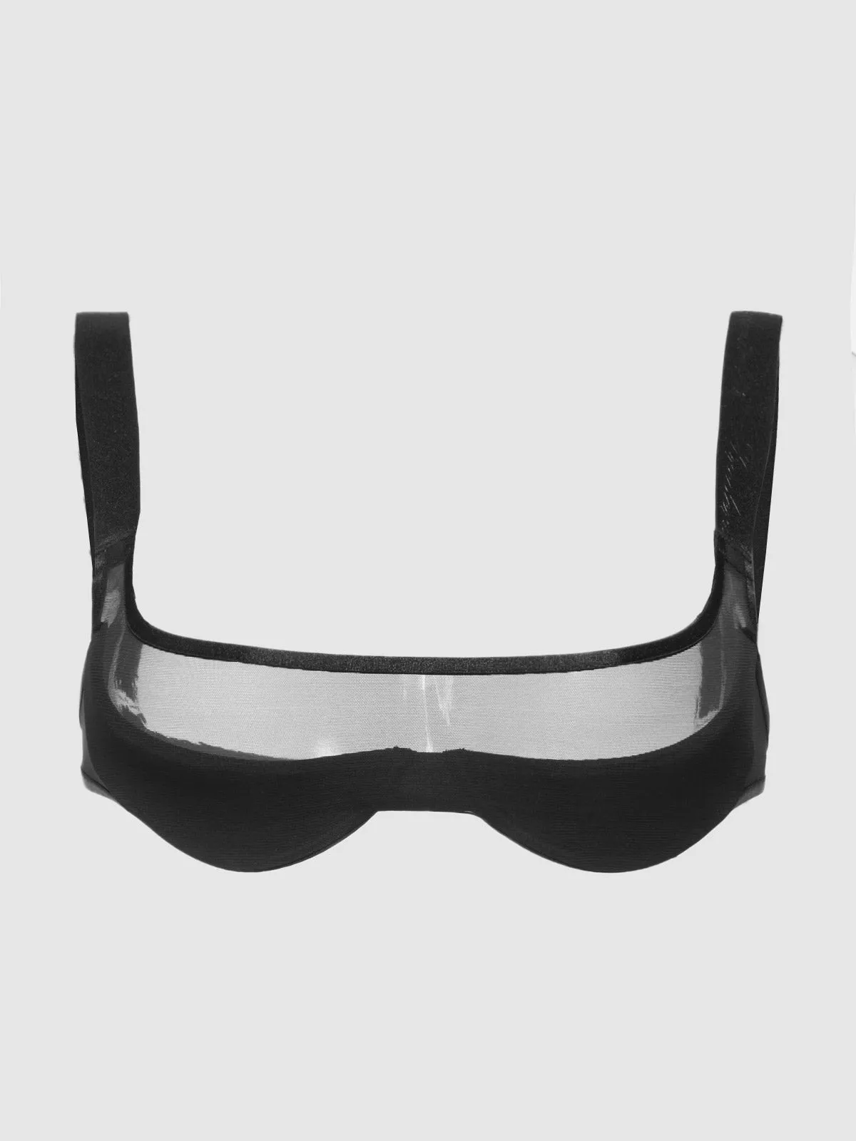 Raven Balconette Mesh Bra