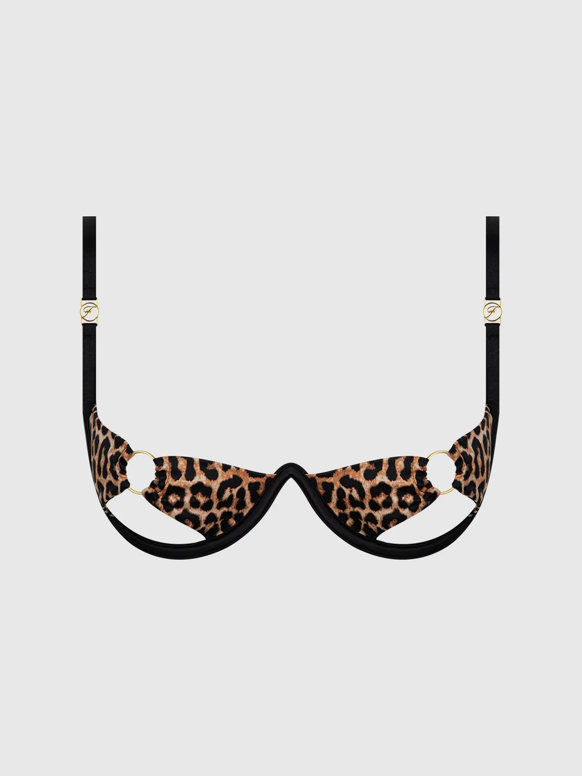Raven O-Ring Open Cup Bra