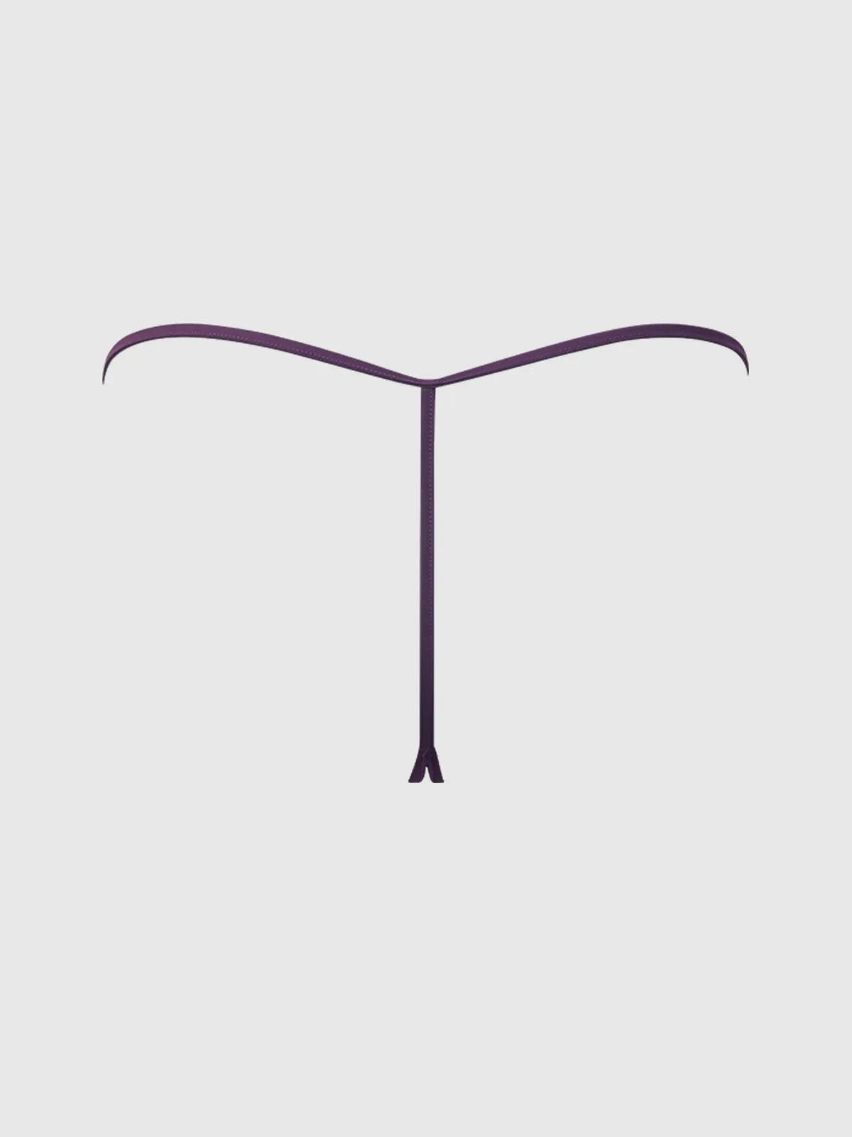 Rosalind Lace & Satin Crotchless G-String