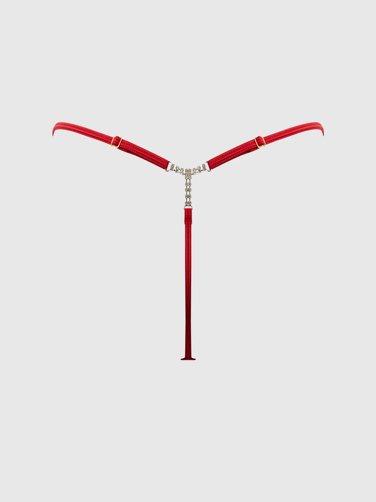 Scarlett Tie Front Pom Pom G-String