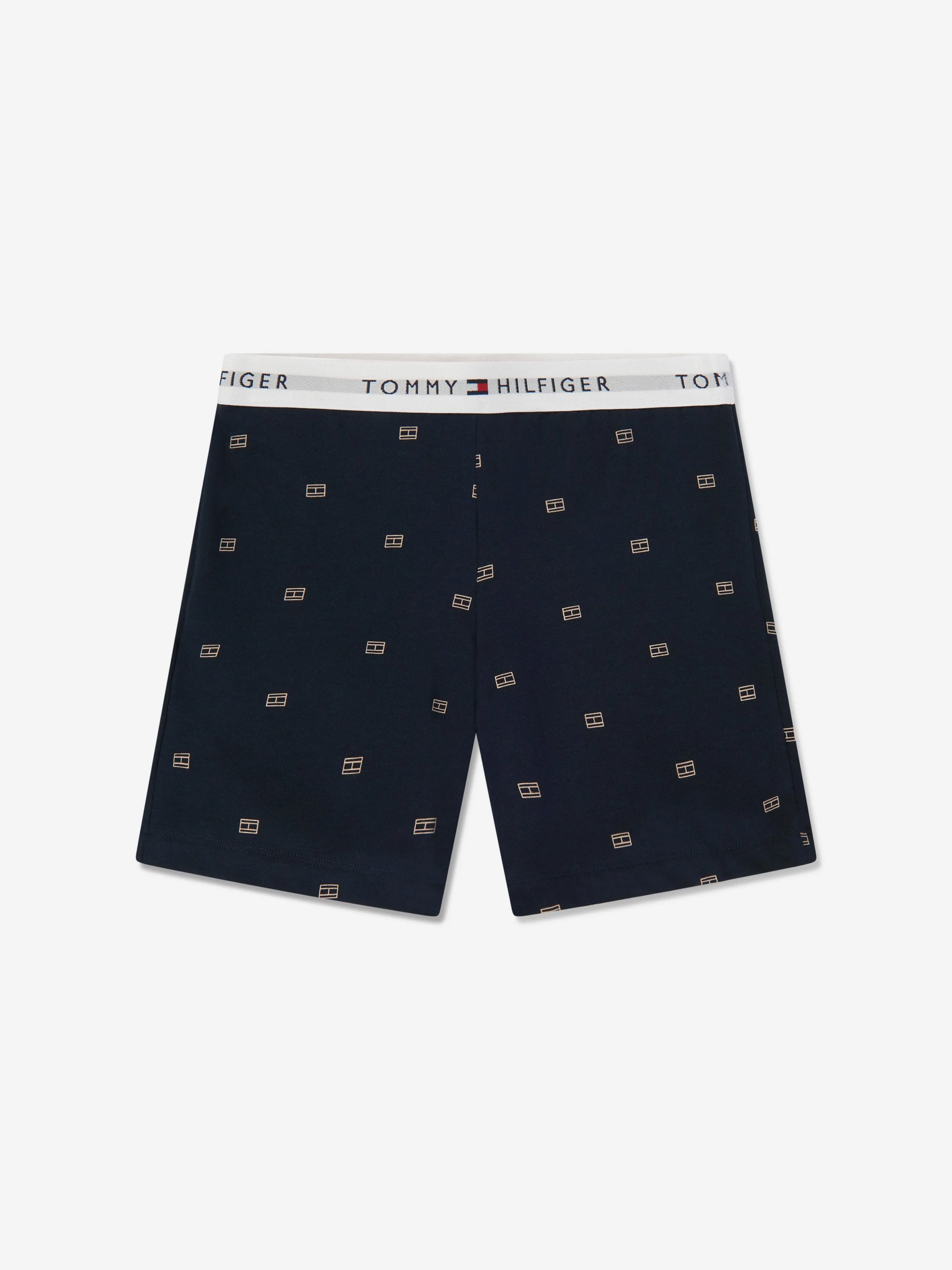 Tommy Hilfiger Boys Short Pyjama Set in White