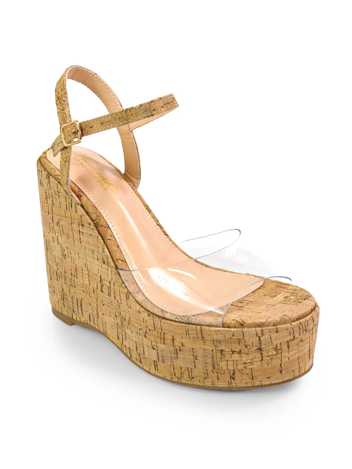 Tony Peep Toe Wedges