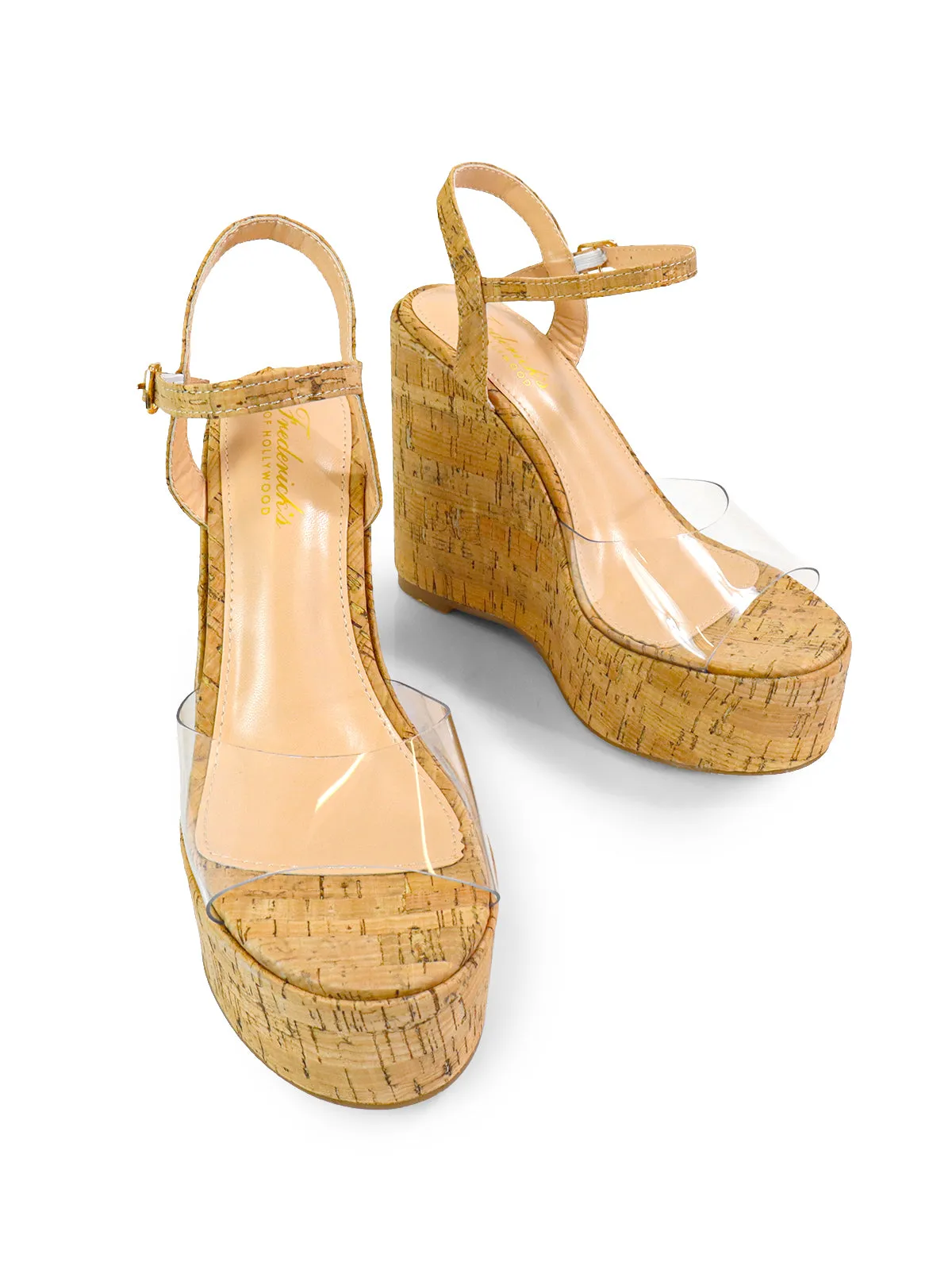 Tony Peep Toe Wedges