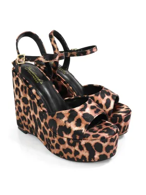 Tony Peep Toe Wedges