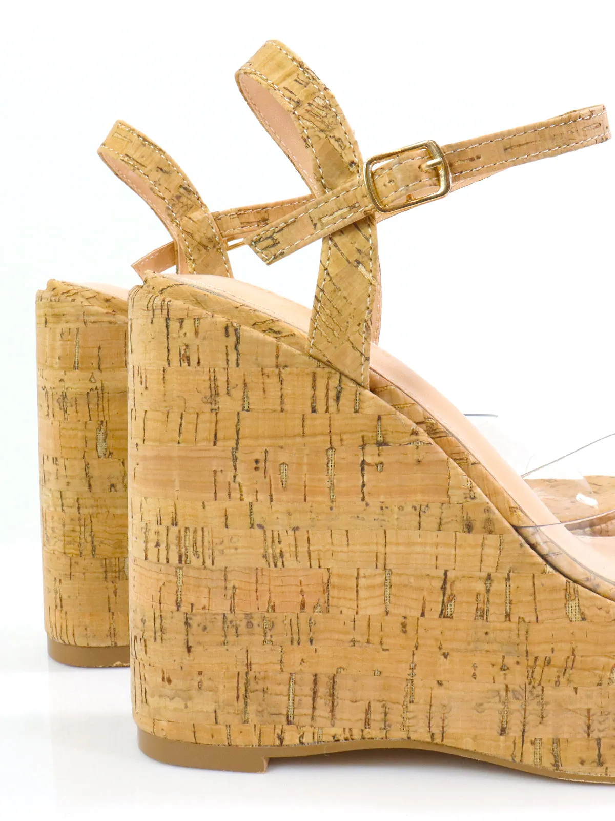 Tony Peep Toe Wedges