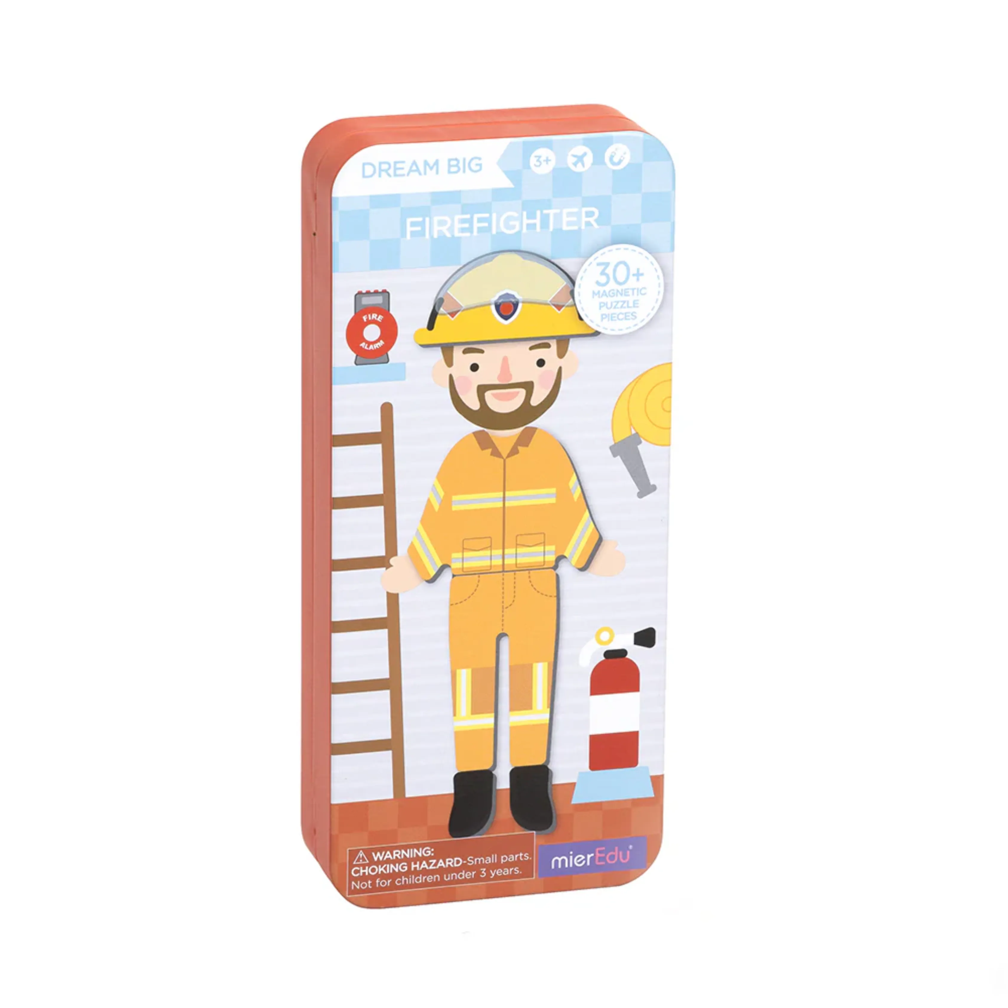 Travel Magnetic Puzzle Box - Firefighter