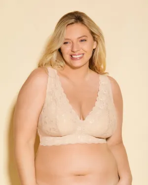 Ultra Curvy Plungie Longline Bralette Cosabella