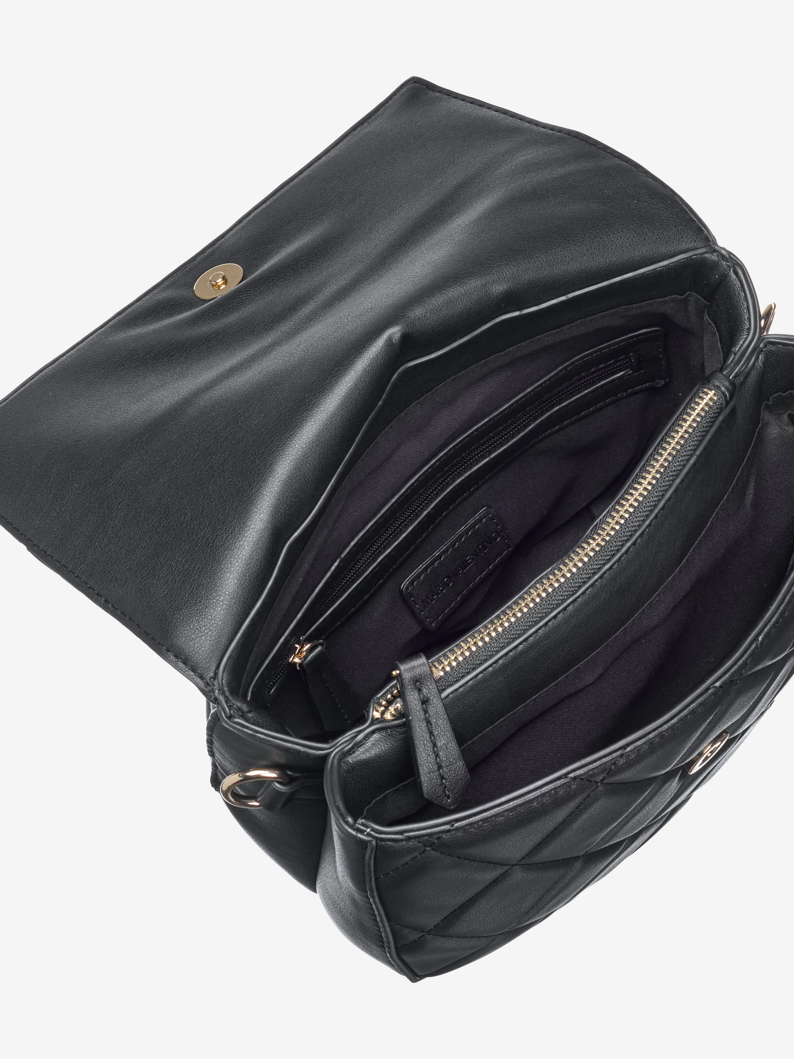 Valentino Bigs Flap Bag in Black (24cm)