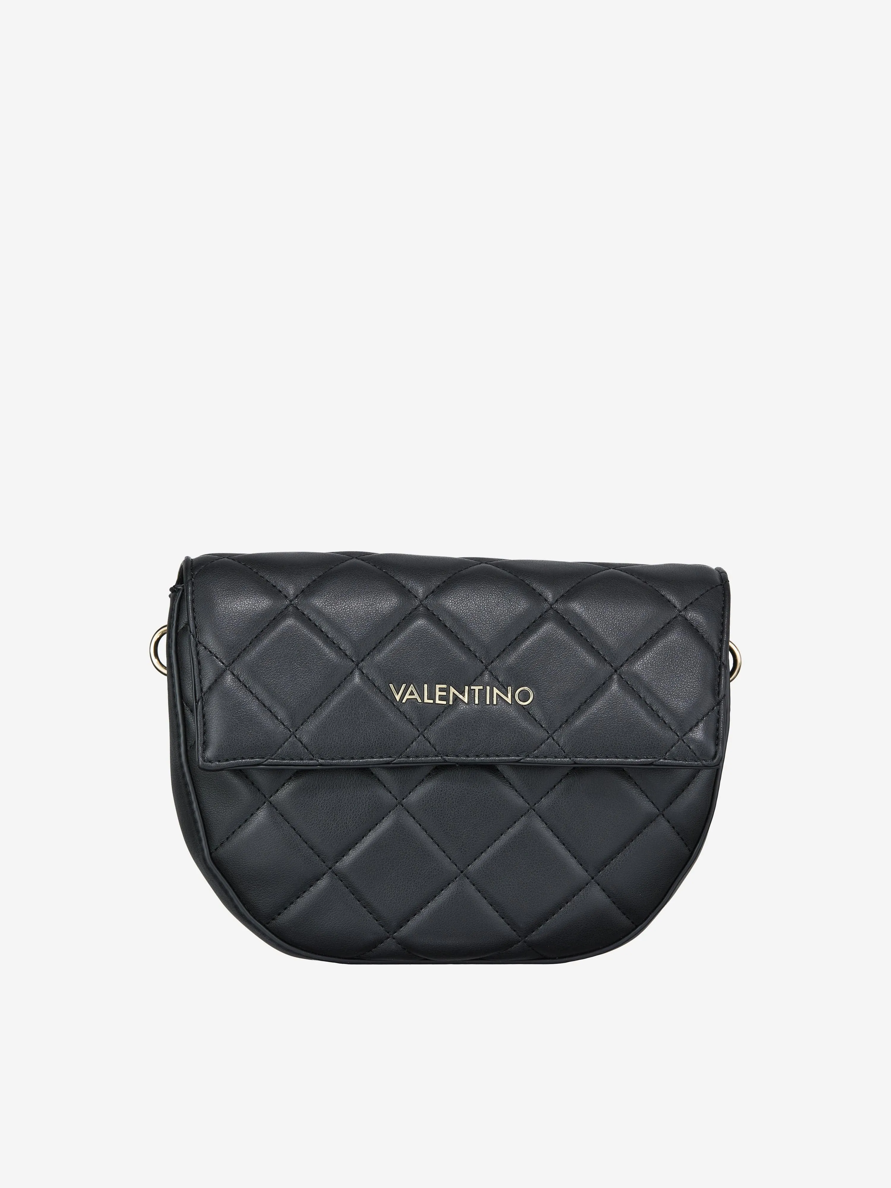 Valentino Bigs Flap Bag in Black (24cm)