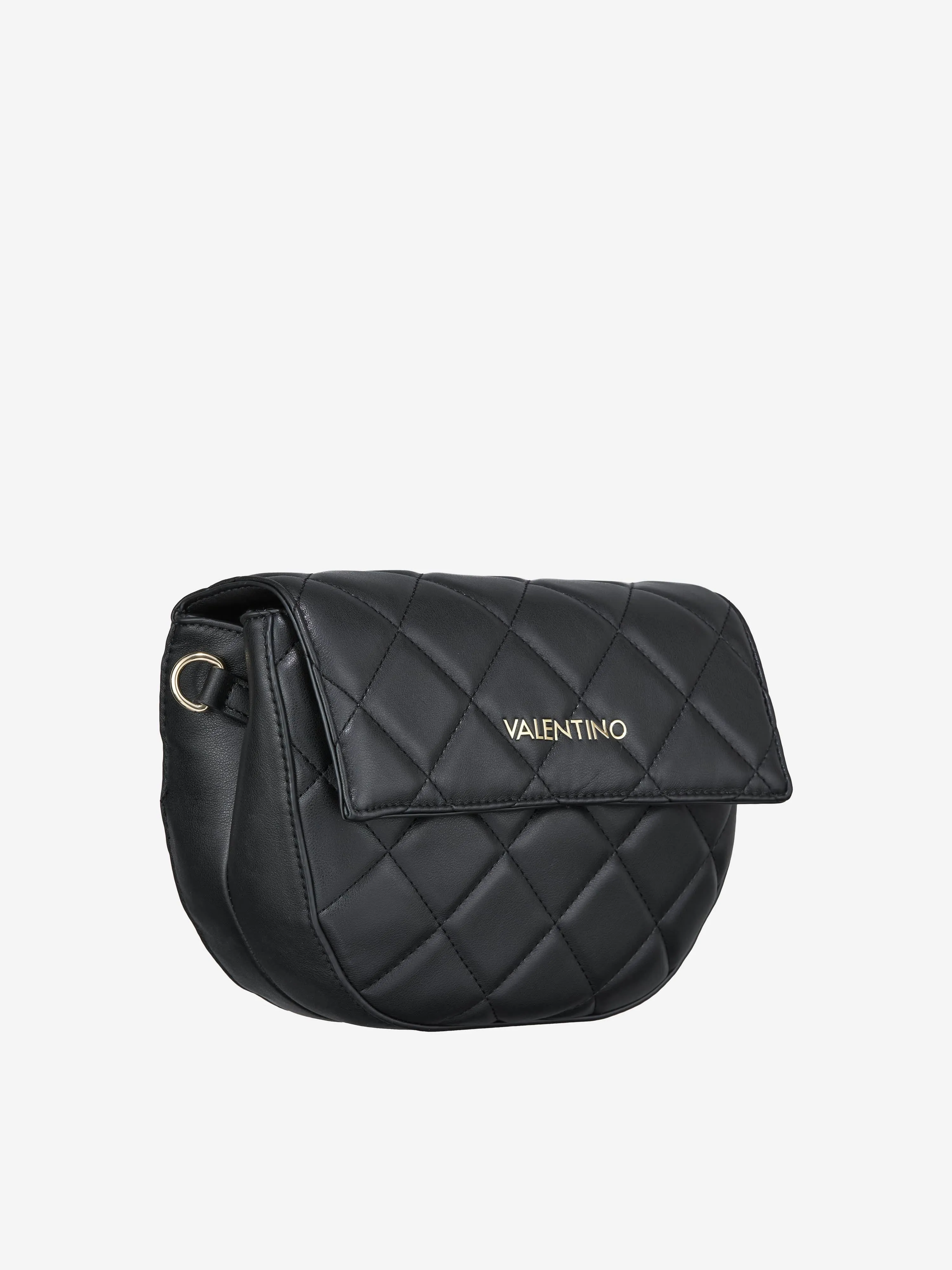 Valentino Bigs Flap Bag in Black (24cm)