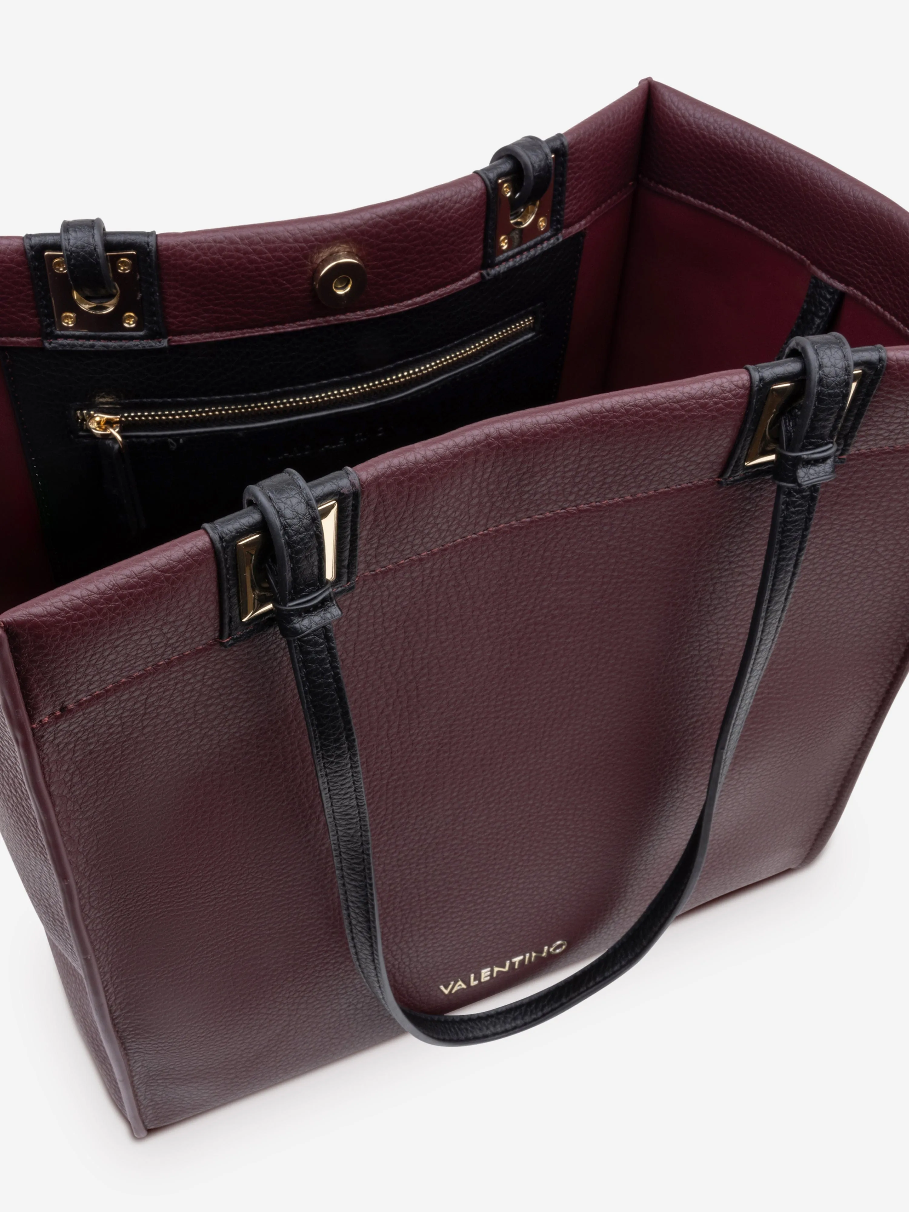 Valentino Post Re Tote Bag in Red (33cm)