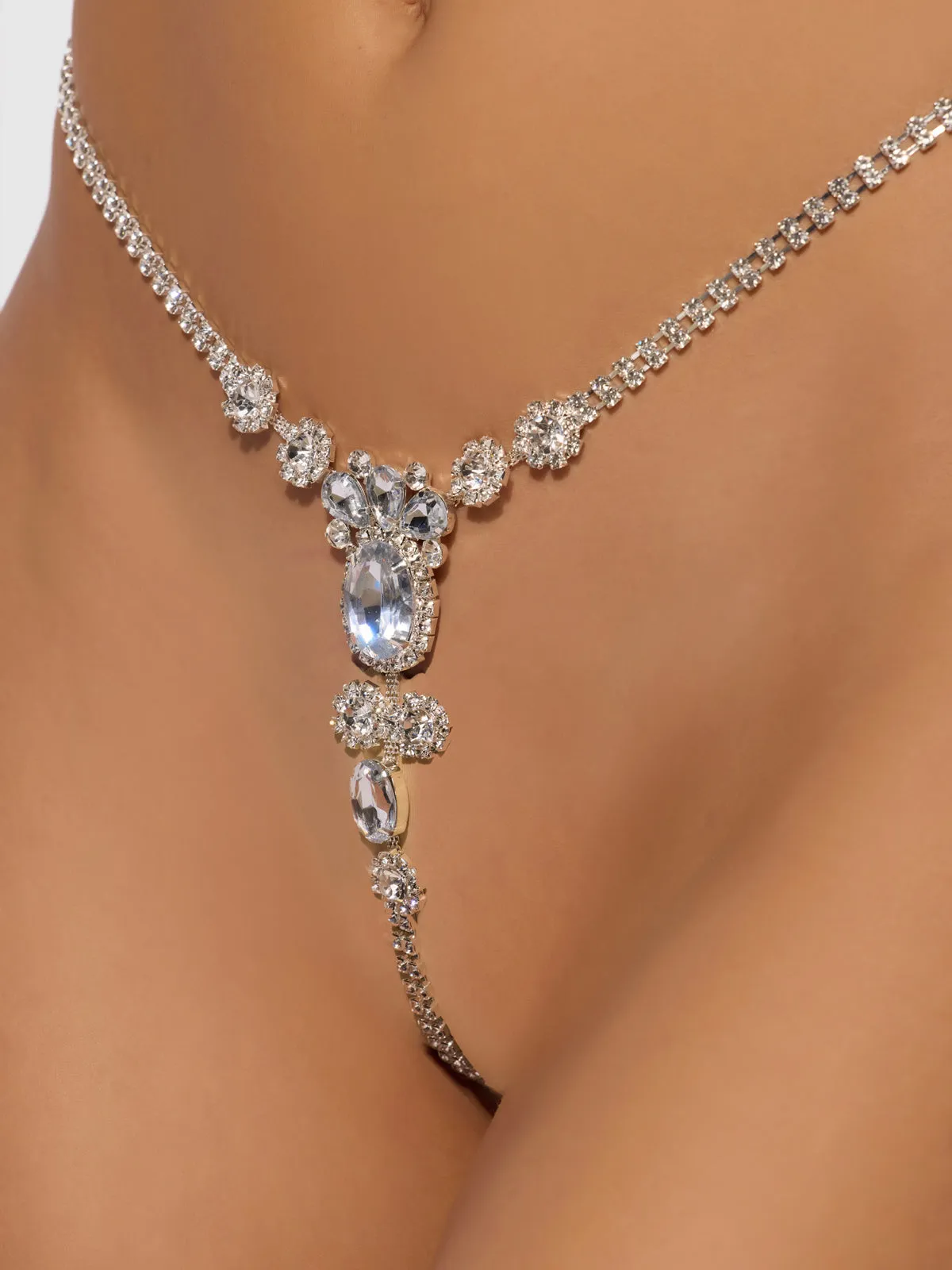 Ziggy Ornate Rhinestone G-String