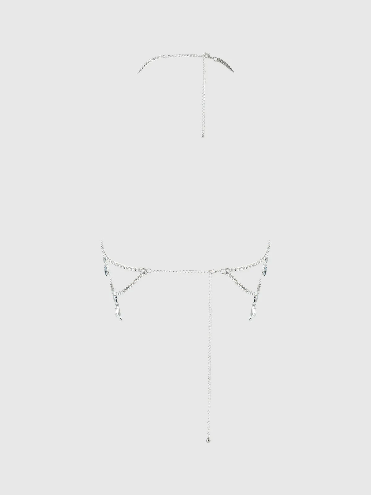 Ziggy Oversized Charm Rhinestone Top