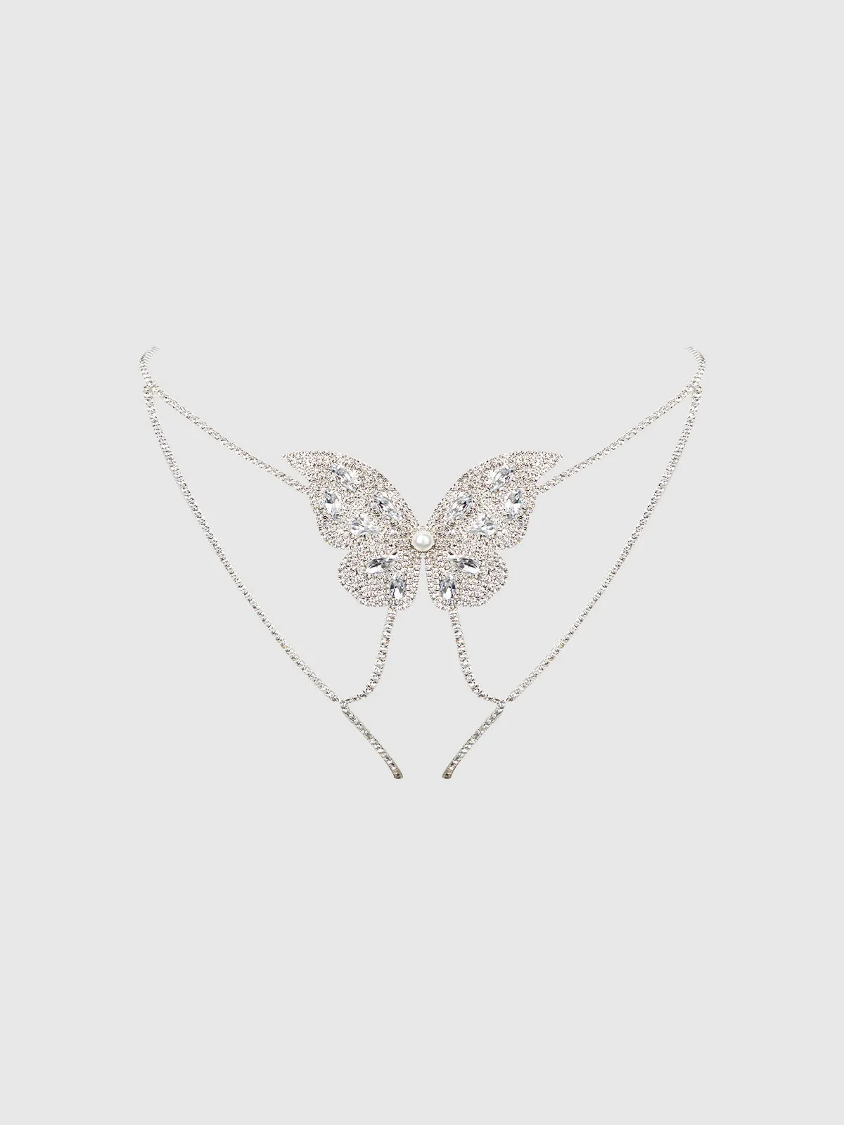 Ziggy Rhinestone & Pearl Butterfly Panty